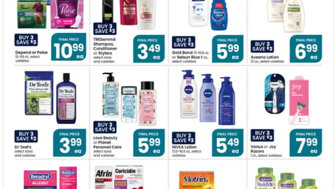 Albertsons Unilever 'Buy 3' Feature
